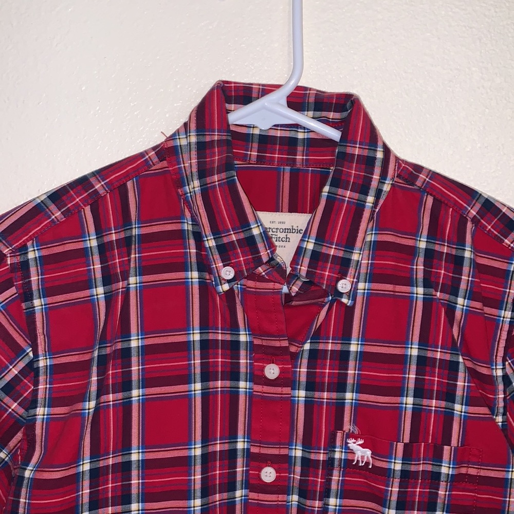 Abercrombie & Fitch plaid button up - Picture 2 of 6